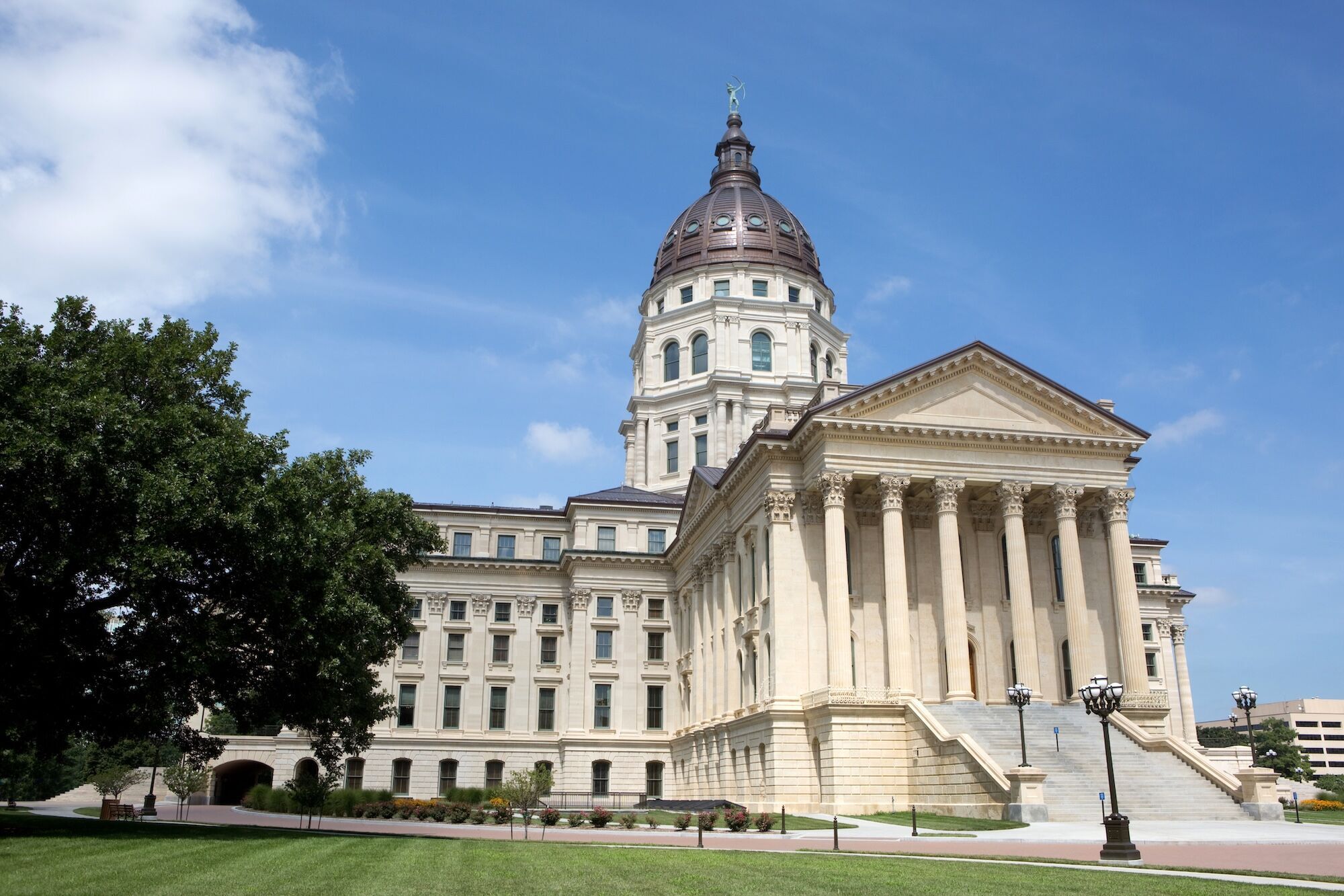 State building in Kansas.